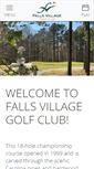 Mobile Screenshot of fallsvillagegolf.com